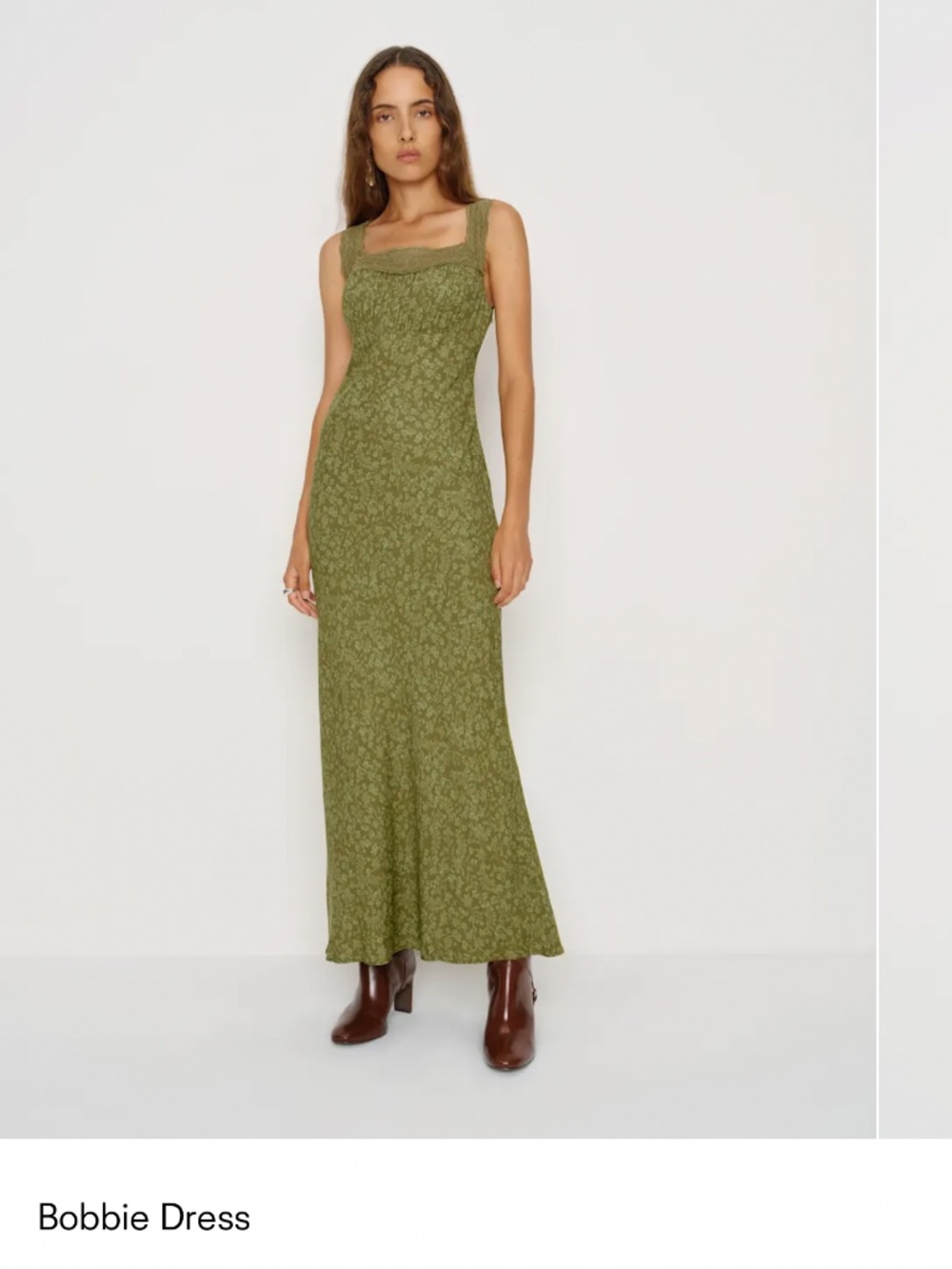 Reformation Bobbie Dress - Esperanza - Size S